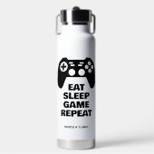 Essen Sleep Game Wiederholen Sie die Flasche mit l (Vorderseite)