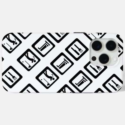 Essen Sleep Golf Case-Mate iPhone Hülle (Rückseite (Horizontal))