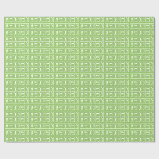 Essen Sleep Golf Geschenkpapier (Flach)