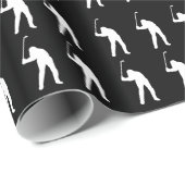 Essen Sleep Golf Geschenkpapier (Rolleneckpunkt)
