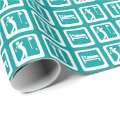 Essen Sleep Golf Geschenkpapier (Rolleneckpunkt)