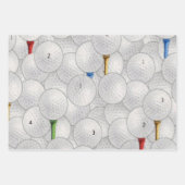 Essen Sleep Golf Geschenkpapier Set (Vorderseite 3)