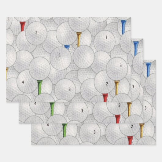 Essen Sleep Golf Geschenkpapier Set (Set)