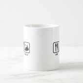 Essen Sleep Golf Kaffee Tasse (Mittel)