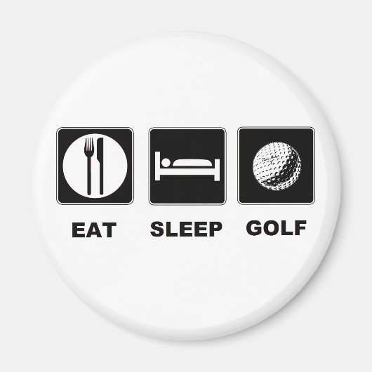 Essen Sleep Golf Magnet (Vorne)