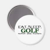 Essen Sleep Golf Magnet (Vorderseite/Rückseite)
