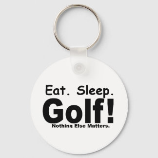 Essen Sleep Golf - nichts anderes zählt Schlüsselanhänger