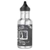 Essen Sleep Golf PERSONALISIERT Trinkflasche (Rechts)