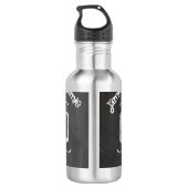 Essen Sleep Golf PERSONALISIERT Trinkflasche (Rückseite)