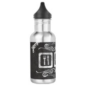Essen Sleep Golf PERSONALISIERT Trinkflasche (Links)