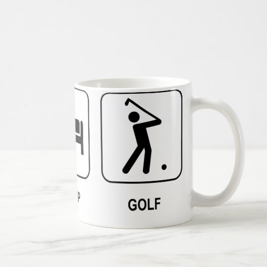Essen Sleep Golf Tasse (Rechts)