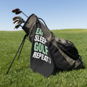 Essen Sleep Golf Wiederholung Golfhandtuch (Gras)
