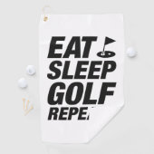 Essen Sleep Golf Wiederholung Golfhandtuch (Insitu)