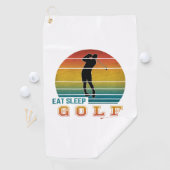 Essen Sleep Golf Wiederholung Golfhandtuch (Insitu)