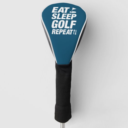 Essen Sleep Golf Wiederholung Headcover (Vorderseite)