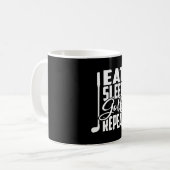 Essen Sleep Golf Wiederholung Kaffeetasse (Vorderseite Links)