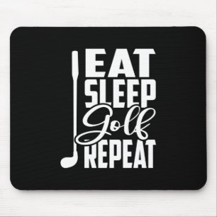 Essen Sleep Golf Wiederholung Mousepad