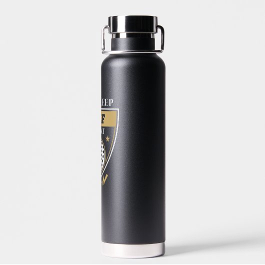 Essen Sleep Golf Wiederholung Trinkflasche (Rückseite)