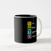 Essen Sleep Gymnastik Wiederholen Gymnast Girl Dau Zweifarbige Tasse (VorderseiteRechts)