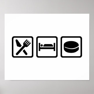 Essen Sleep Hockey Poster