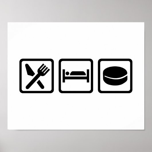 Essen Sleep Hockey Poster (Vorne)