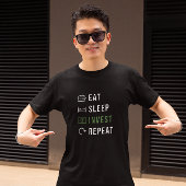Essen Sleep Invest Wiederholung der Hauptstadt Anl T-Shirt