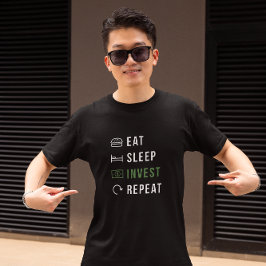 Essen Sleep Invest Wiederholung der Hauptstadt Anl T-Shirt