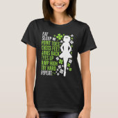 Essen Sleep Irish Dance Irish Dancer Ceili Reel Da T-Shirt (Vorderseite)