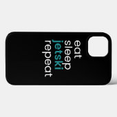 Essen Sleep Jetski Wiederholung Case-Mate iPhone Hülle (Rückseite (Horizontal))