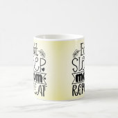 Essen Sleep Mama Wiederholen Kaffee Tasse (Mittel)