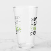 Essen Sleep Margaritas Wiederholen Glas (Rechts)