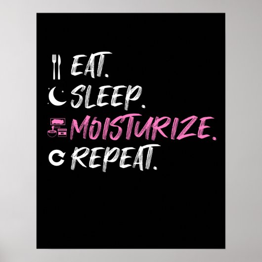 Essen Sleep Moisturize Skin Lover Esse Poster (Vorne)