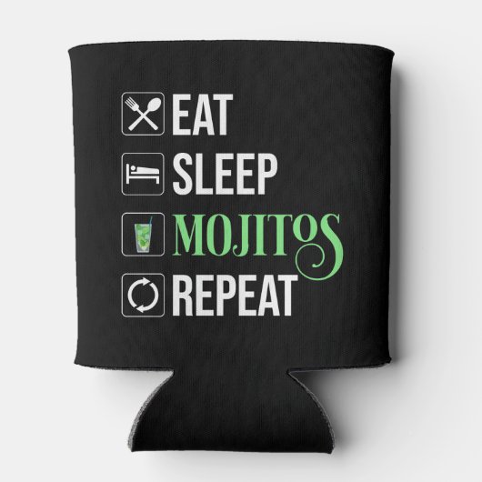 Essen Sleep Mojitos Wiederholung Dosenkühler (Rückseite)