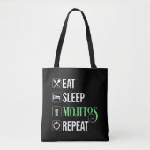 Essen Sleep Mojitos Wiederholung Tasche (Vorderseite)