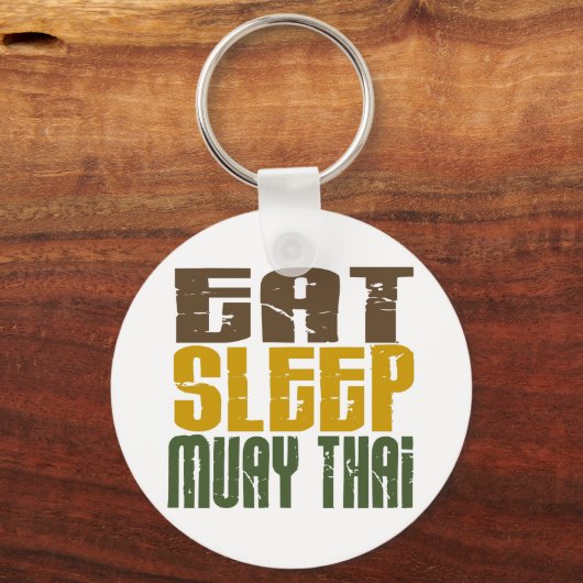 Essen Sleep Muay Thai 1 Schlüsselanhänger (Vorderseite)