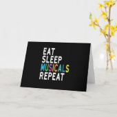 Essen Sleep Musicals Wiederholung, Broadway Schaus Karte (Gelbe Blume)