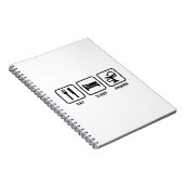 Essen Sleep Pharm Notizblock (Rechte Seite)