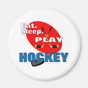 Essen Sleep Play Hockey Magnet