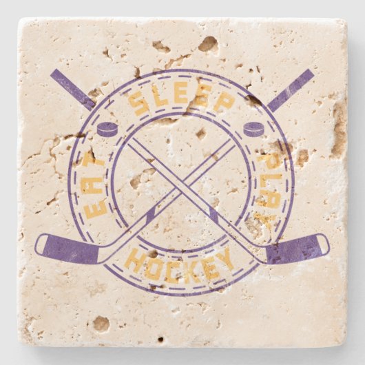 Essen Sleep Play Hockey Steinuntersetzer (Vorderseite)