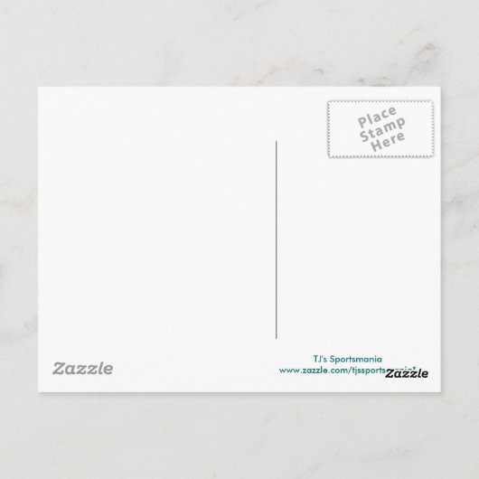 Essen Sleep Rugby Postkarte (Rückseite)