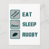 Essen Sleep Rugby Postkarte (Vorderseite)
