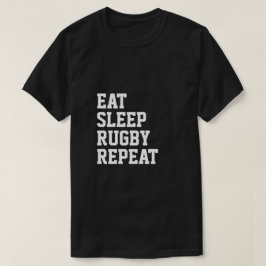 Essen Sleep Rugby Wiederholung Sport Themed T-Shirt