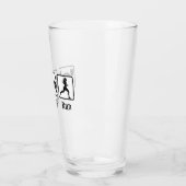 Essen Sleep Run Motivierend Runner Glas (Links)