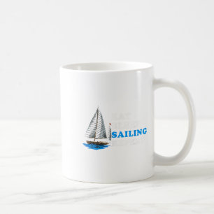 Essen Sleep Sailing Wiederholung nautischer Boot-S Kaffeetasse