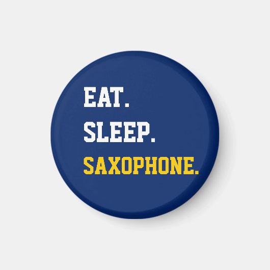 Essen Sleep Saxophon Magnet (Vorne)