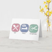 Essen Sleep Scrapbook Karte (Gelbe Blume)