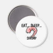 Essen Sleep SHRIMP Magnet (Vorderseite/Rückseite)