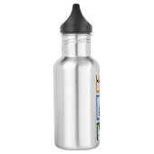 Essen Sleep Sing Edelstahlflasche (Links)
