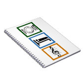 Essen Sleep Sing Notizblock (Rechte Seite)