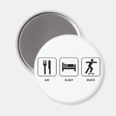 Essen Sleep Skate Magnet (Vorderseite/Rückseite)